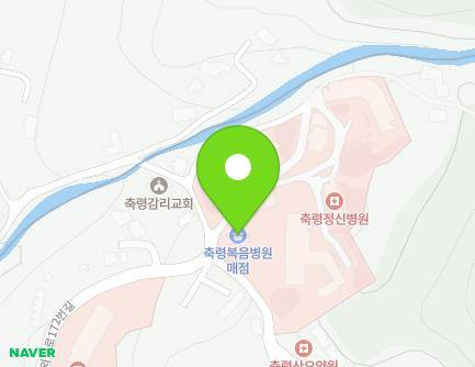 경기도 남양주시 수동면 외방로172번길 58 (축령복음병원) 지도