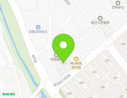 경기도 남양주시 오남읍 양지로290번길 6-3 (서원주택) 지도