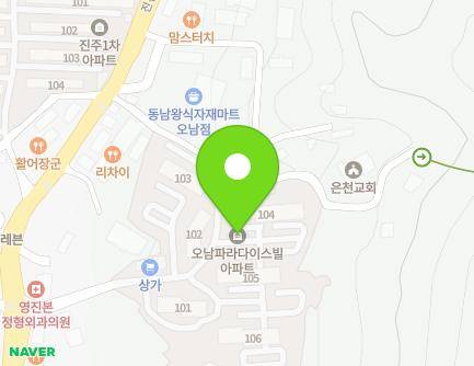 경기도 남양주시 오남읍 진건오남로 596-18 (오남리파라다이스빌아파트) 지도