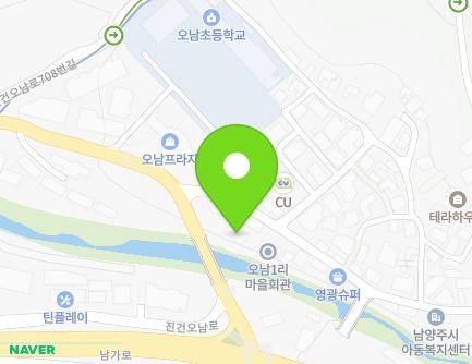 경기도 남양주시 오남읍 진건오남로 684 (황토침대전시장) 지도