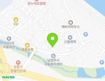경기도 남양주시 오남읍 진건오남로숫돌2길 2 지도