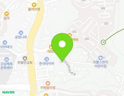경기도 남양주시 오남읍 진건오남로580번길 14-2 지도