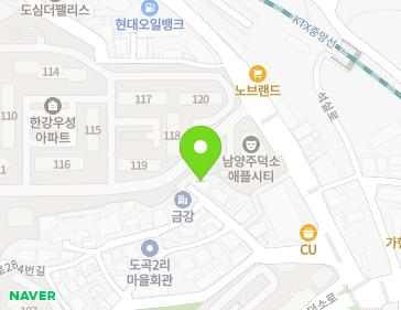 경기도 남양주시 와부읍 덕소로284번길 10-8 지도