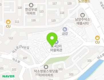 경기도 남양주시 와부읍 덕소로284번길 15-4 지도