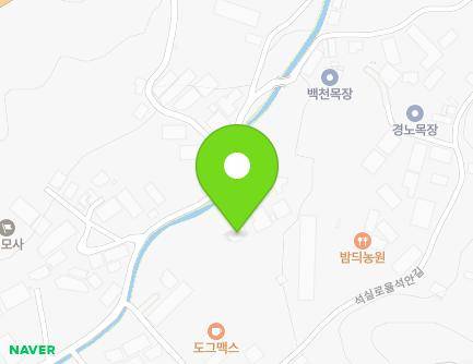 경기도 남양주시 와부읍 석실로율석길 124-6 지도