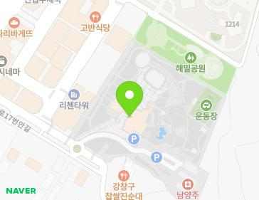 경기도 남양주시 진접읍 해밀예당1로 30-31 (진접수질복원센터) 지도
