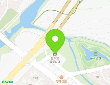 경기도 남양주시 진접읍 해밀예당3로 146 (광능성당) 지도