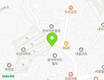 경기도 남양주시 진접읍 내각1로73번길 13 지도