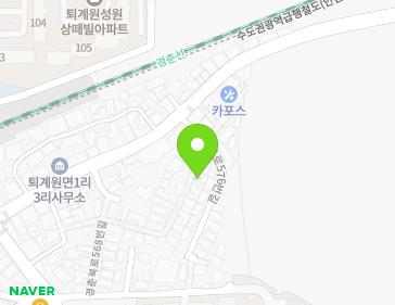 경기도 남양주시 퇴계원읍 경춘북로568번길 5-22 지도