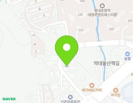 경기도 남양주시 경춘로1283번길 10-3 (평내동, 평내신곡교회) 지도