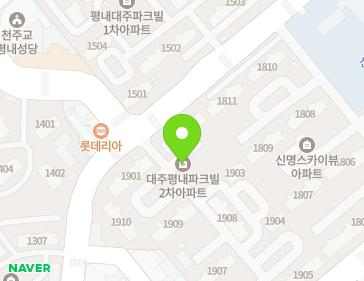 경기도 남양주시 평내로 104 (평내동, 평내마을평내2차대주파크빌) 지도