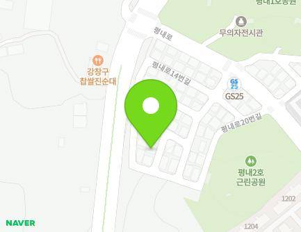 경기도 남양주시 평내로14번길 12-19 (평내동, 희망빌라) 지도