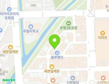경기도 남양주시 늘을1로16번길 9-24 (호평동, 리버빌) 지도