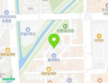 경기도 남양주시 늘을1로16번길 9-26 (호평동, 그린빌) 지도