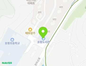 경기도 남양주시 천마산로 67 (호평동, 호평도서관) 지도
