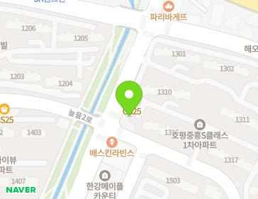 경기도 남양주시 늘을3로 65-16 (호평동, 호평마을중흥에스클레스아파트상가동) 지도