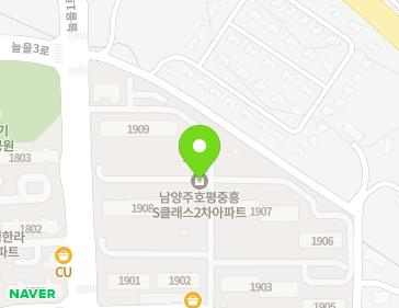 경기도 남양주시 호평로 149 (호평동, 호평마을중흥에스클래스아파트) 지도