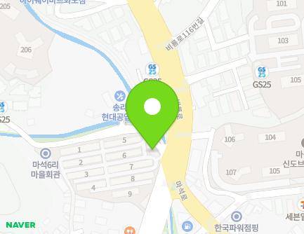 경기도 남양주시 화도읍 비룡로99번길 1 (경춘빌라) 지도