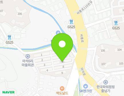 경기도 남양주시 화도읍 비룡로99번길 1-4 (경춘빌라) 지도