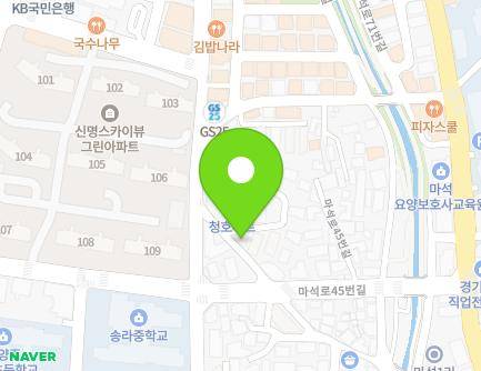 경기도 남양주시 화도읍 마석로45번길 16-8 (광원빌라) 지도