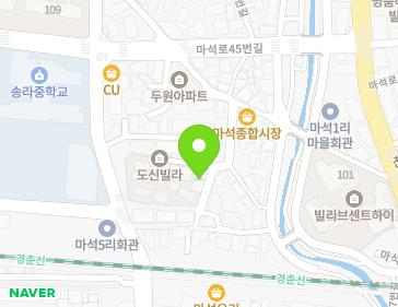 경기도 남양주시 화도읍 마석로17번안길 5-16 (도신빌라(라동)) 지도