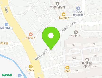 경기도 남양주시 화도읍 비룡로116번길 8 지도