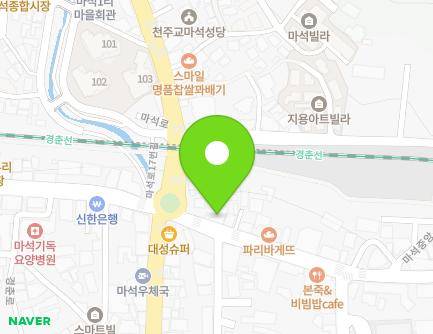 경기도 남양주시 화도읍 마석중앙로 65 지도