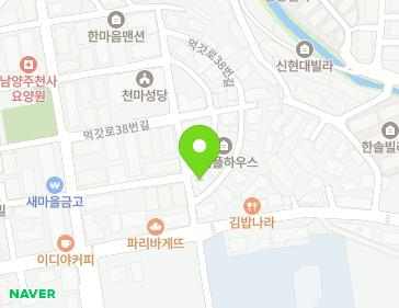 경기도 남양주시 화도읍 먹갓로동길 4-3 지도
