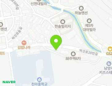 경기도 남양주시 화도읍 먹갓로28번길 26 지도