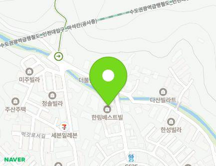 경기도 남양주시 화도읍 먹갓로 61 (한림베스티빌) 지도