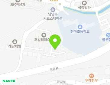 경기도 남양주시 화도읍 먹갓로28번길 46-25 (조일리더스빌) 지도