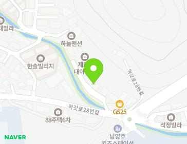 경기도 남양주시 화도읍 먹갓로28번길 39-14 (신강남빌라10차) 지도