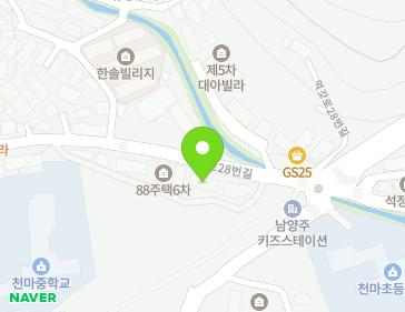 경기도 남양주시 화도읍 먹갓로28번길 34 (도시그린아파트) 지도