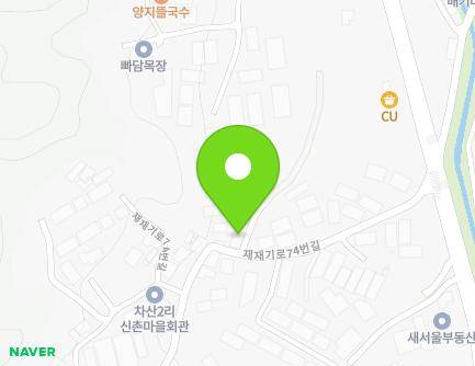 경기도 남양주시 화도읍 재재기로74번길 20 지도