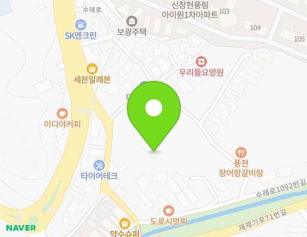 경기도 남양주시 화도읍 수레로1092번길 5-4 지도