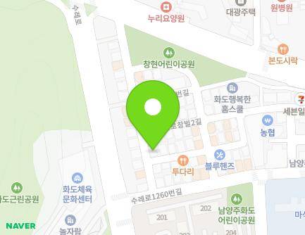 경기도 남양주시 화도읍 경춘로1922번길 19 지도