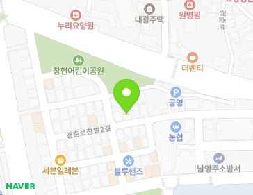 경기도 남양주시 화도읍 경춘로창벌2길 11 지도