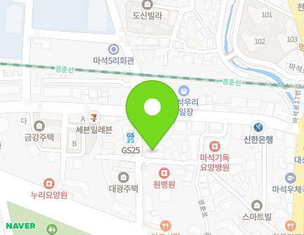 경기도 남양주시 화도읍 마석중앙로28번길 19 지도