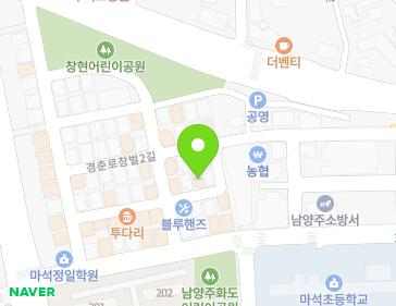 경기도 남양주시 화도읍 경춘로1922번길 19-21 (우승빌) 지도