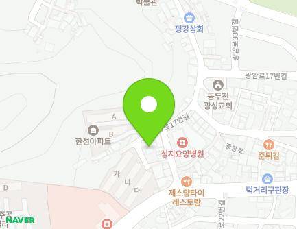 경기도 동두천시 광암로17번길 15-5 (광암동, 승지골경로당) 지도