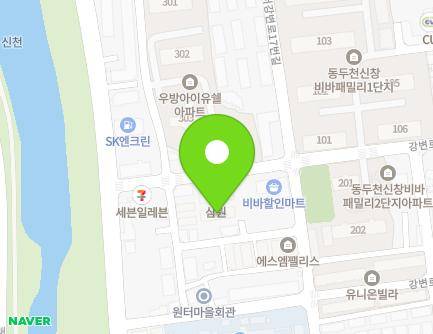 경기도 동두천시 원터강변로17번길 41-12 (동두천동, 삼원국민주택) 지도