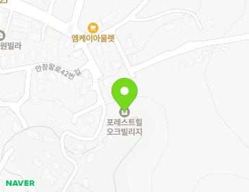 경기도 동두천시 안창말로42번길 17-3 (동두천동, 포레스트힐오크빌리지) 지도