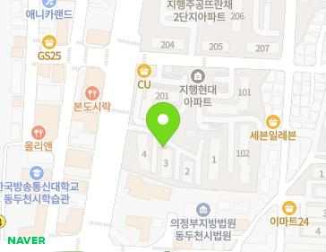 경기도 동두천시 평화로 2308 (지행동, 국민복지주택) 지도