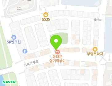 경기도 동두천시 거북마루로 11 (지행동) 지도