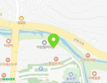 경기도 동두천시 천보산로 696-22 (탑동동, 이담빌리지) 지도