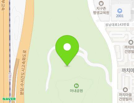경기도 성남시 분당구 미금일로 123 (구미동) 지도