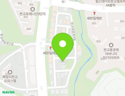 경기도 성남시 분당구 판교대장로3길 17-5 (대장동) 지도