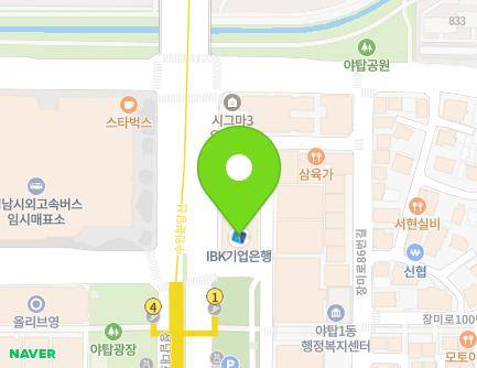 경기도 성남시 분당구 성남대로 926 (야탑동, 분당메트로) 지도
