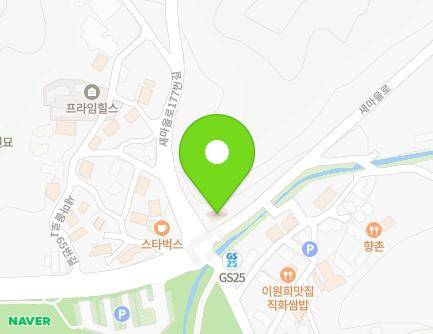 경기도 성남시 분당구 새마을로 181 (율동, 정빌딩) 지도