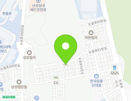 경기도 성남시 수정구 논골로61번길 15-1 (단대동, 원앙빌라) 지도